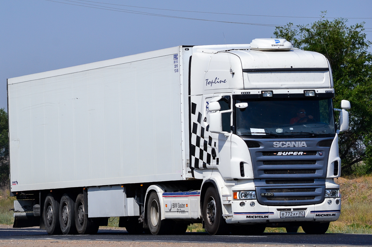 Крым, № В 772 АУ 82 — Scania ('2004) R420