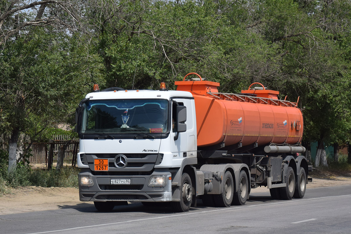 Пермский край, № Е 827 РО 82 — Mercedes-Benz Actros '09 2641 [Z9M]