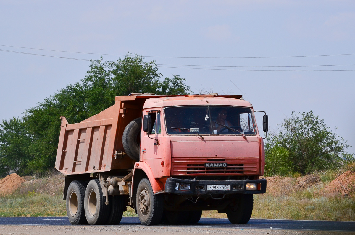 Волгоградская область, № Р 988 УО 34 — КамАЗ-65115-02 [65115C]