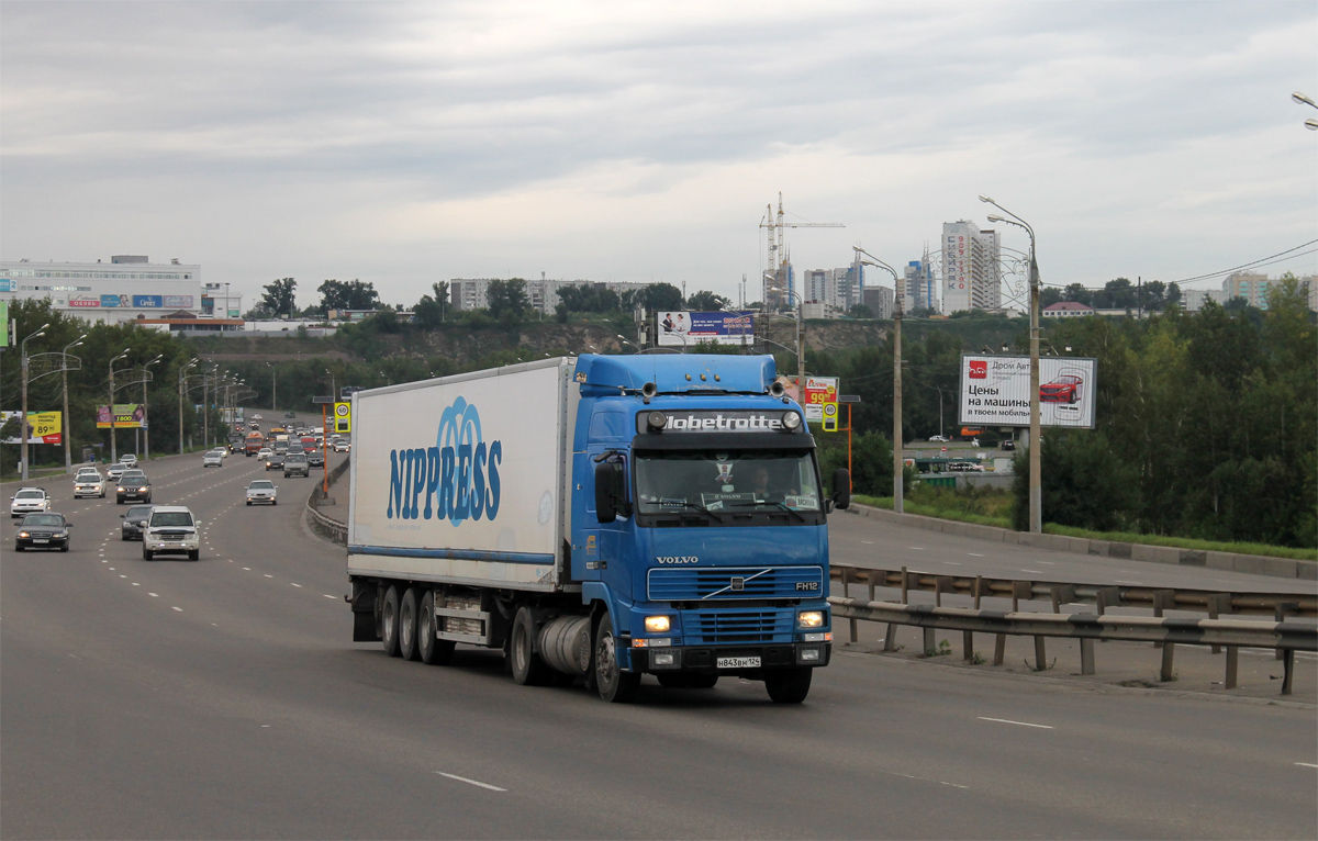 Красноярский край, № Н 843 ВН 124 — Volvo ('1993) FH12.380