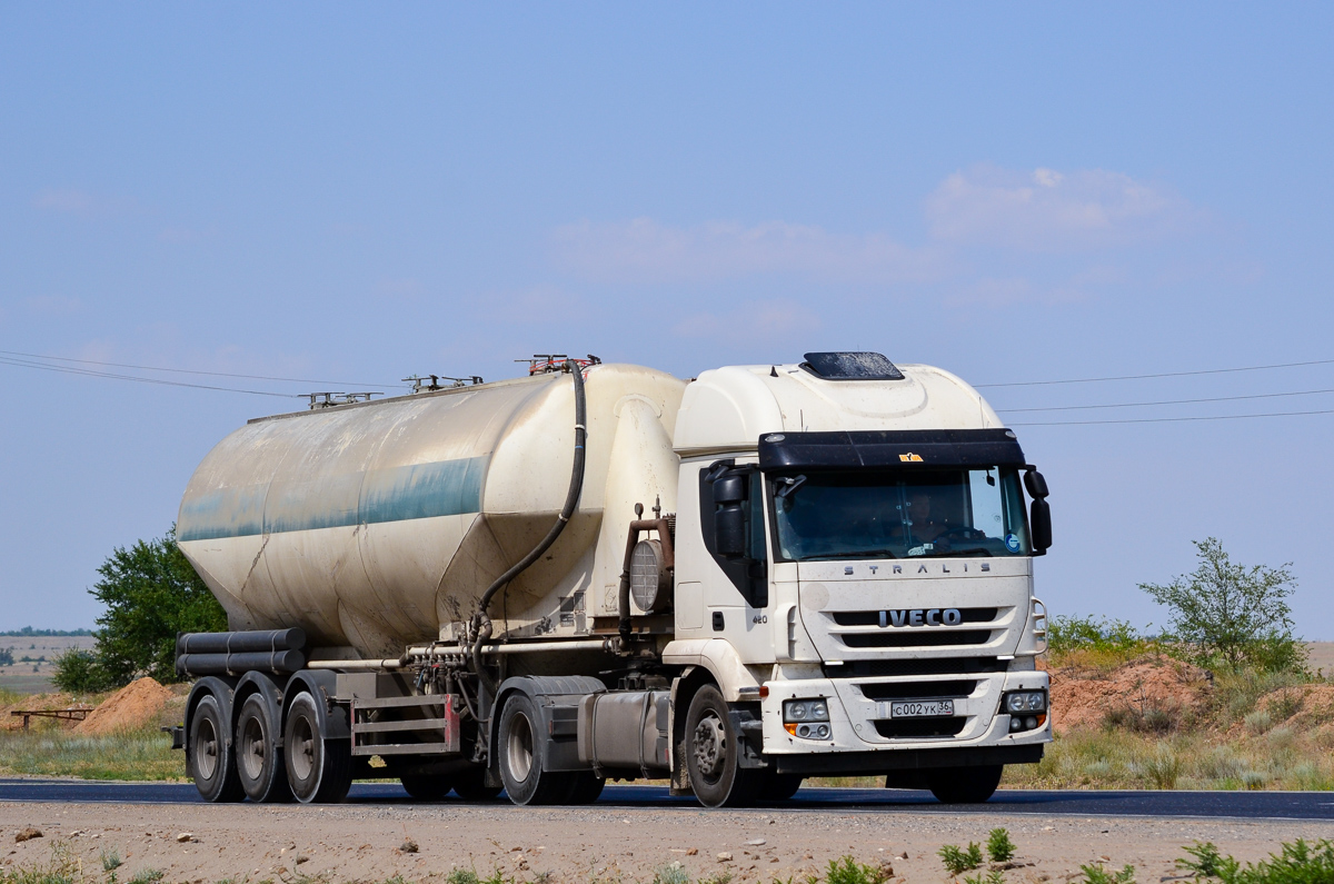 Воронежская область, № С 002 УК 36 — IVECO Stralis ('2002) 420