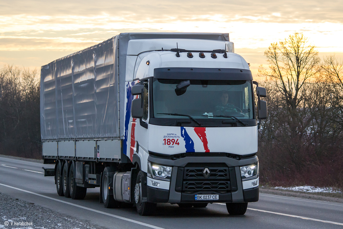 Ровненская область, № ВК 0237 СЕ — Renault T-Series ('2013)