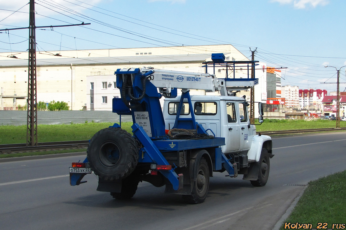 Алтайский край, № О 753 ХК 22 — ГАЗ-33081 «Садко»