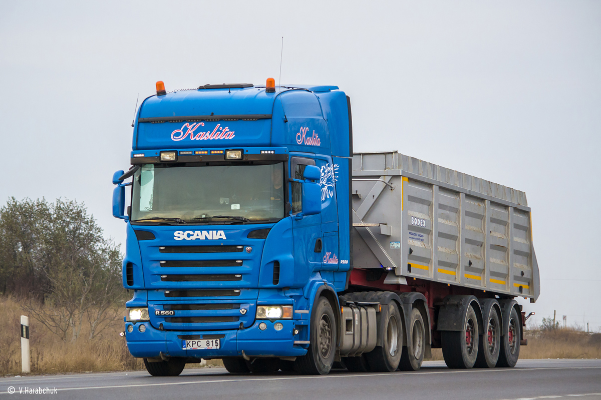 Литва, № KPC 815 — Scania ('2004) R560