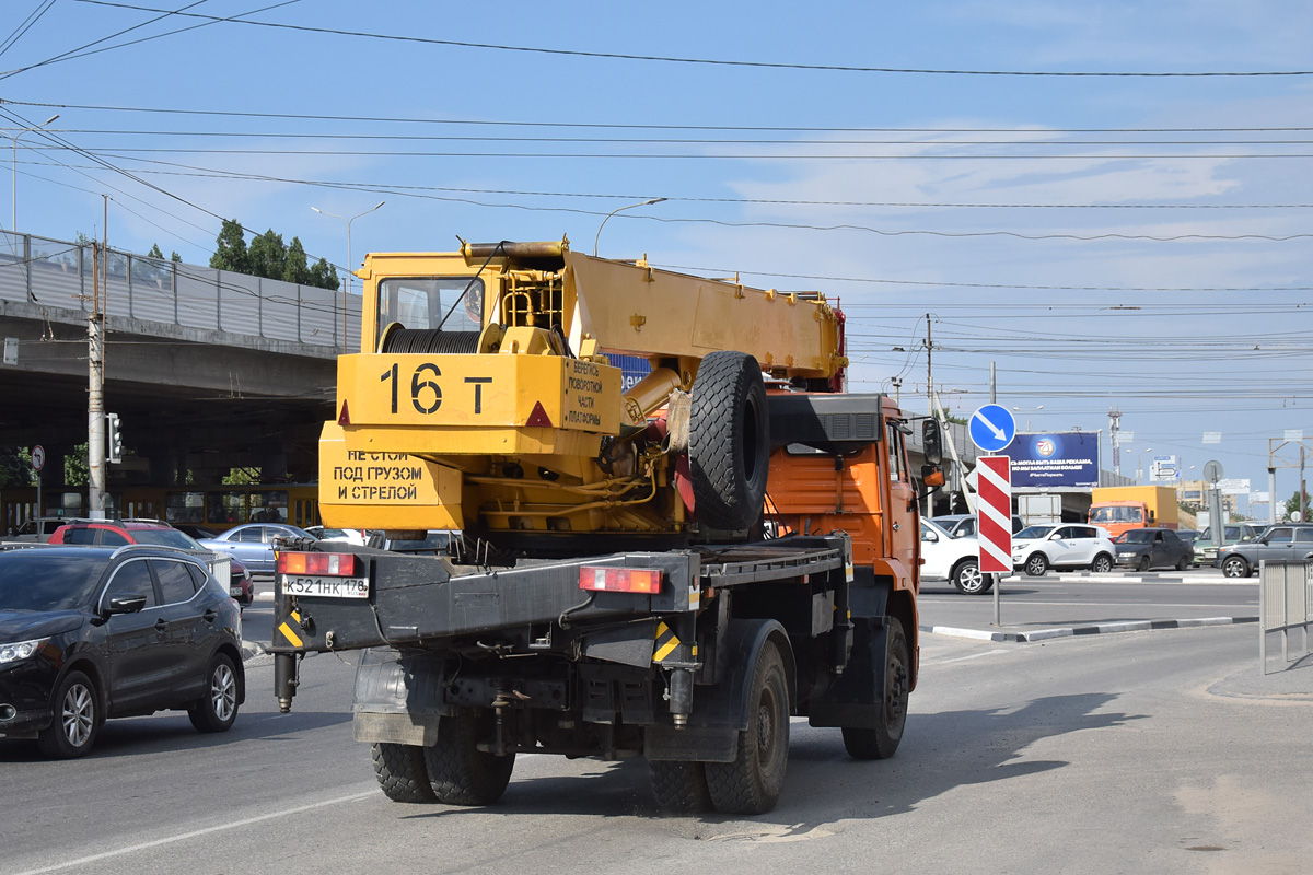 Волгоградская область, № К 521 НК 178 — КамАЗ-53605-15 [53605R]