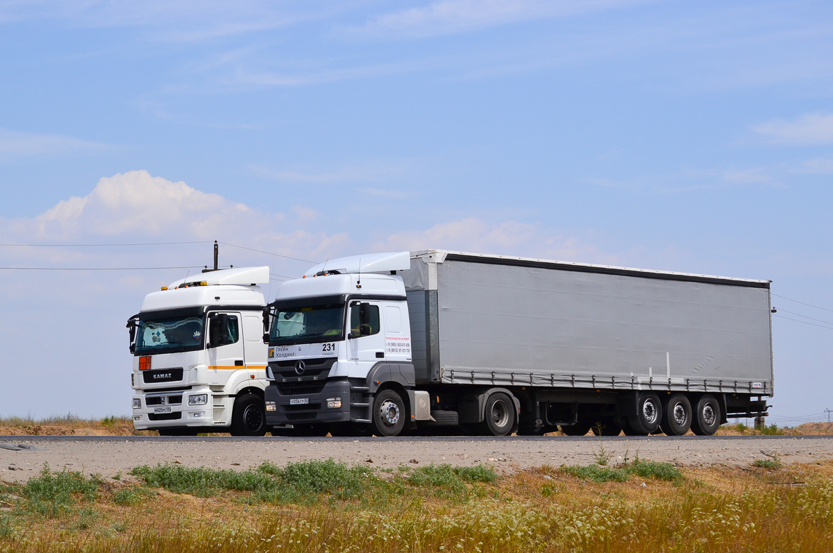 Рязанская область, № У 056 СР 62 — Mercedes-Benz Axor 1840 [Z9M]