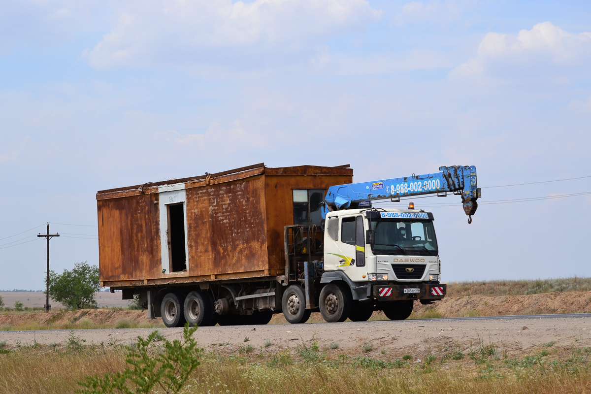 Волгоградская область, № А 205 ТР 134 — Daewoo Novus