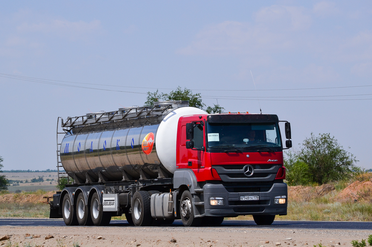 Санкт-Петербург, № В 148 ТК 178 — Mercedes-Benz Axor 1840 [Z9M]