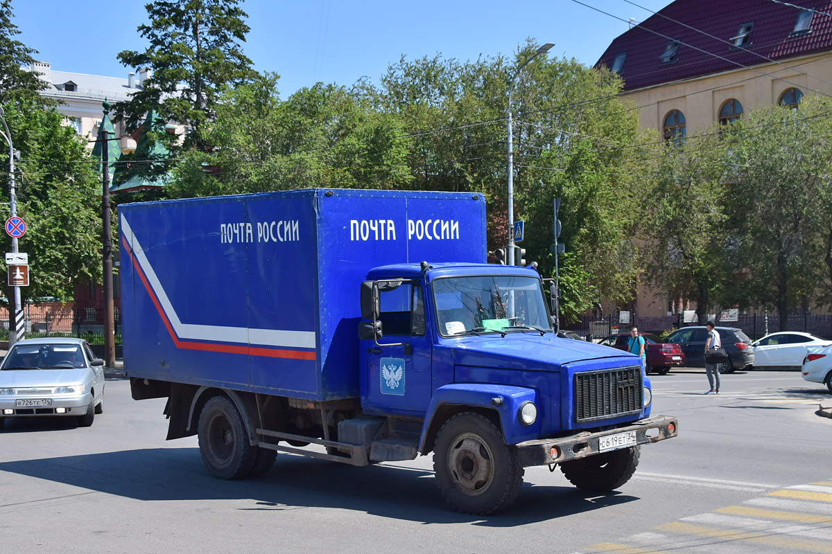 Волгоградская область, № С 619 ЕТ 34 — ГАЗ-3309