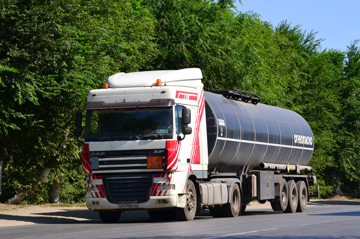 Калмыкия, № А 949 CЕ 134 — DAF XF105 FT