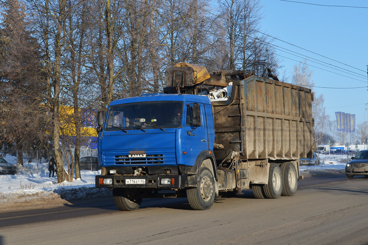 Калужская область, № Н 716 ЕТ 40 — КамАЗ-53215-13 [53215N]