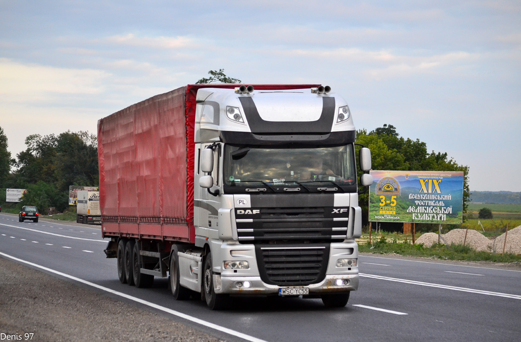 Польша, № WSC YC55 — DAF XF105 FT