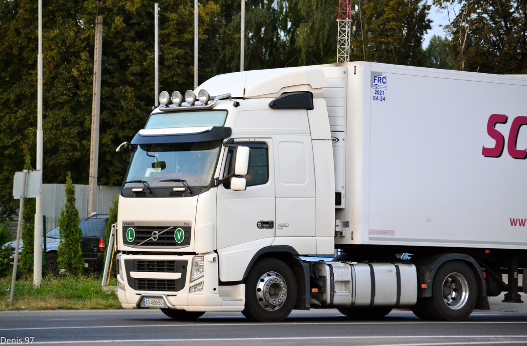 Закарпатская область, № АО 4800 ВО — Volvo ('2008) FH.460