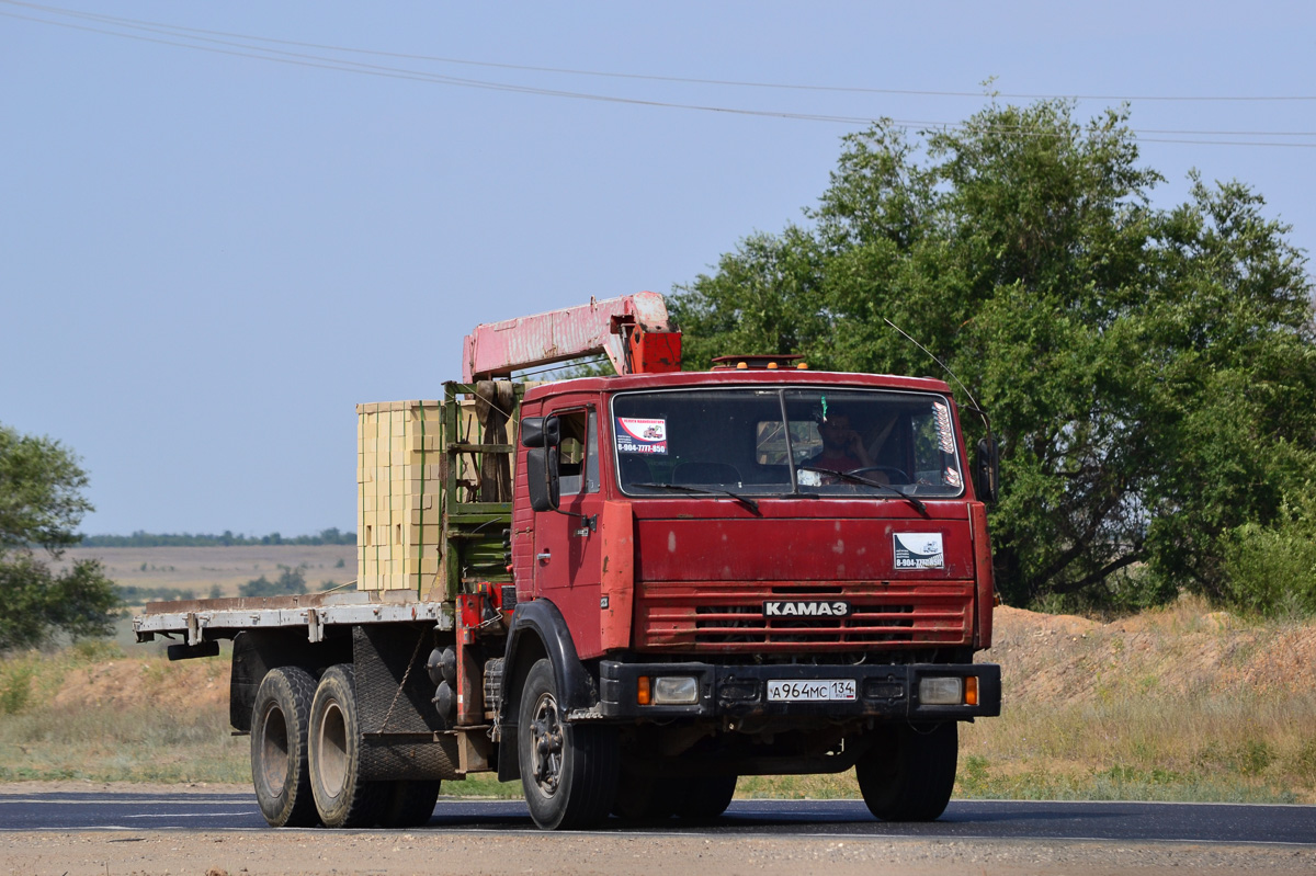 Волгоградская область, № А 964 МС 134 — КамАЗ-53212