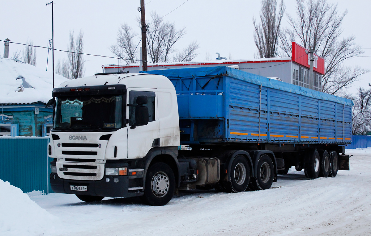 Саратовская область, № Т 700 ВТ 64 — Scania ('2004) P420