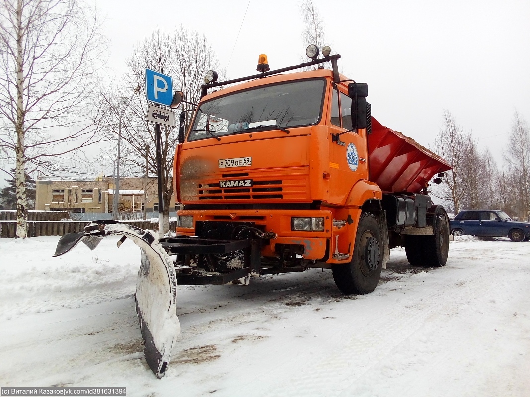 Тверская область, № Р 709 ОЕ 69 — КамАЗ-53605-62