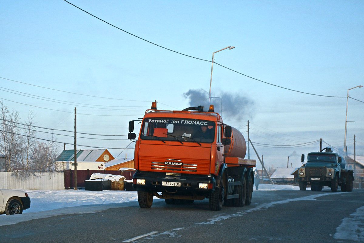 Саха (Якутия), № Т 827 КТ 14 — КамАЗ-65115-62