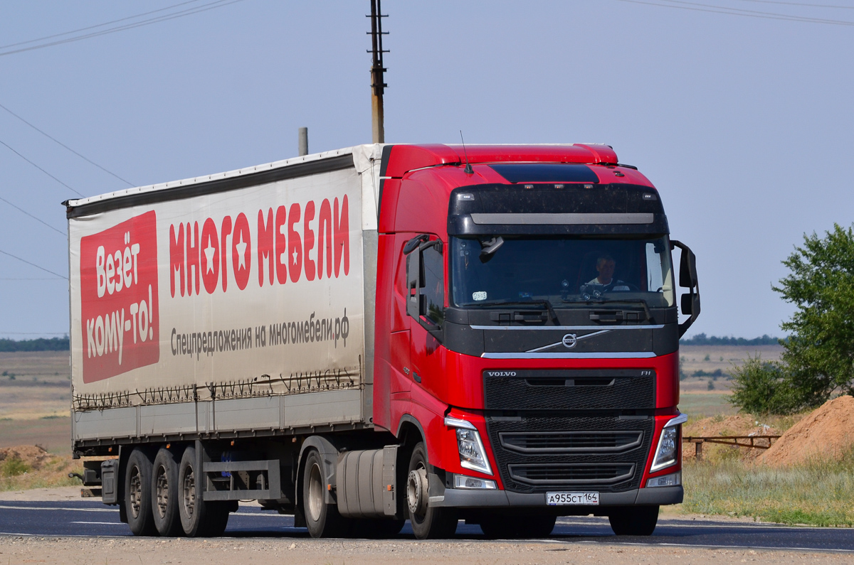 Саратовская область, № А 955 СТ 164 — Volvo ('2012) FH.420