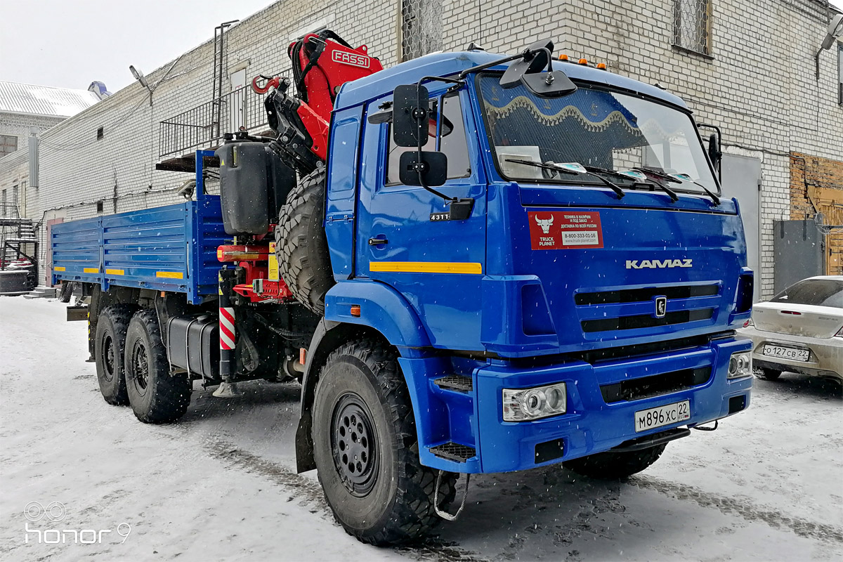 Алтайский край, № М 896 ХС 22 — КамАЗ-43118-46