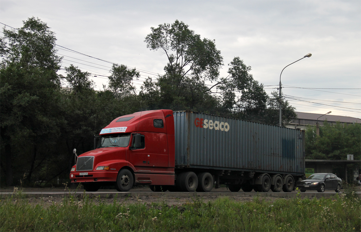 Красноярский край, № Е 503 ТВ 24 — Volvo VNL660