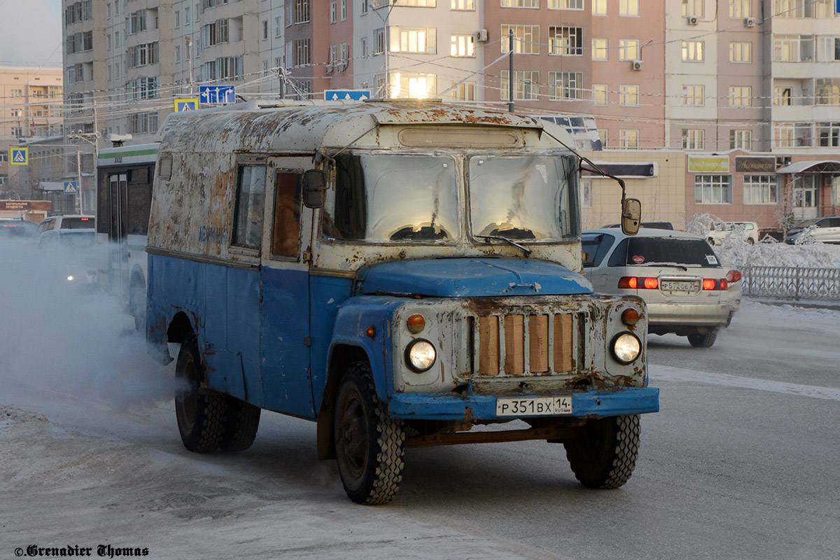 Саха (Якутия), № Р 351 ВХ 14 — ГАЗ-53-12