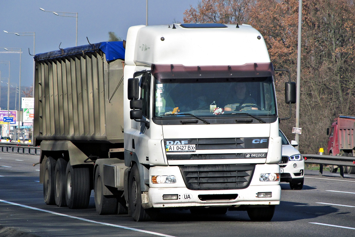 Киевская область, № АІ 0427 ВХ — DAF CF85 FT