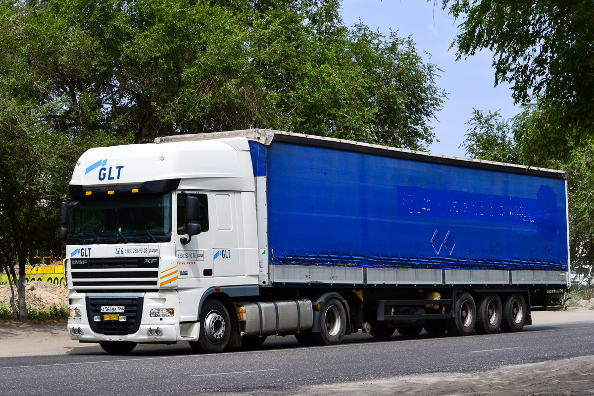 Ставропольский край, № 466 — DAF XF105 FT