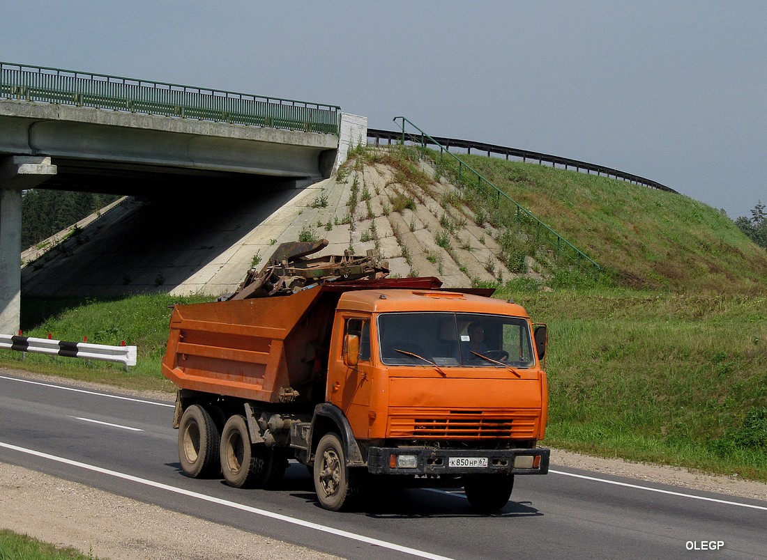 Смоленская область, № К 850 НР 67 — КамАЗ-55111 (общая модель)