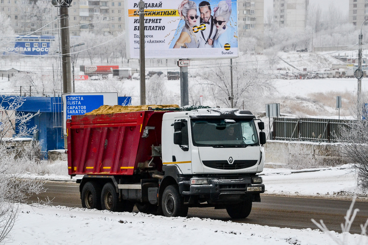 Волгоградская область, № А 505 ЕМ 134 — Renault Kerax [X9P]