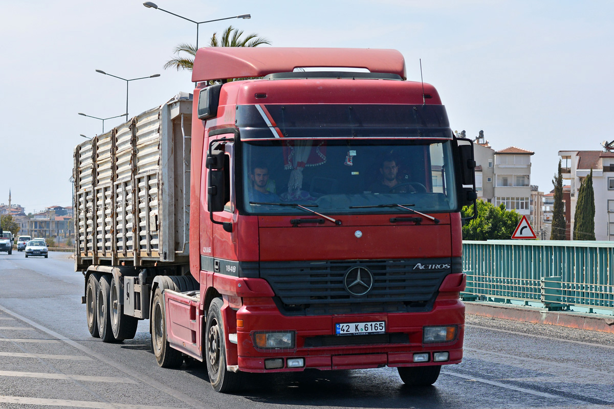 Турция, № 42 K 6165 — Mercedes-Benz Actros ('1997) 1848