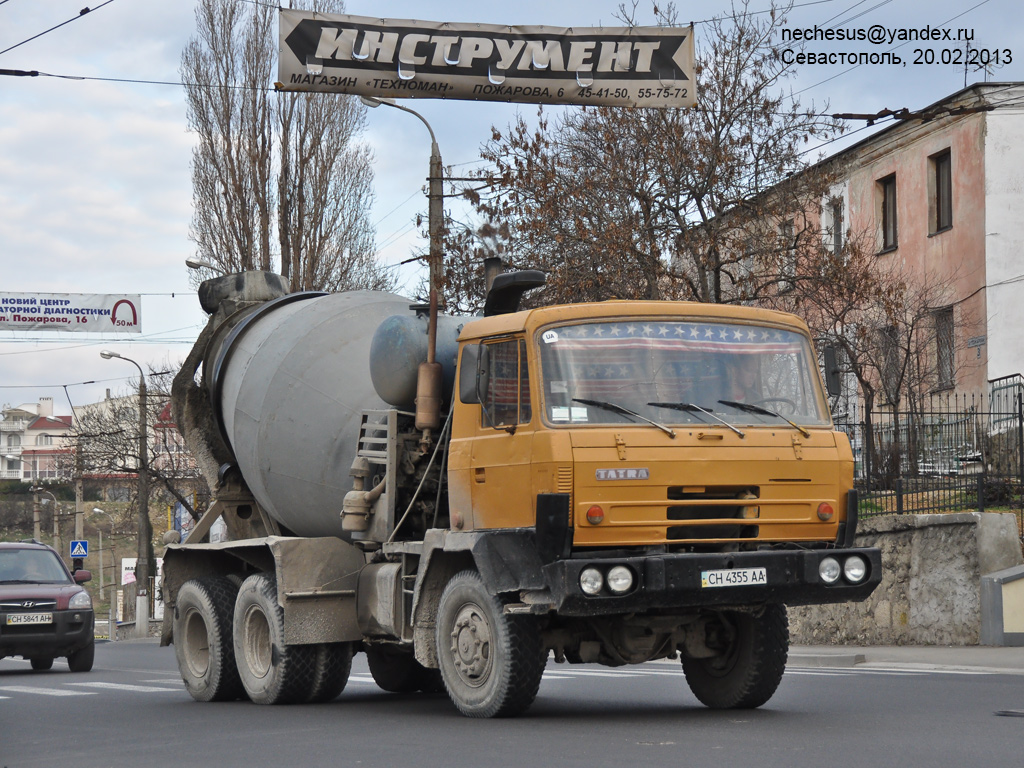 Севастополь, № СН 4355 АА — Tatra 815 P14