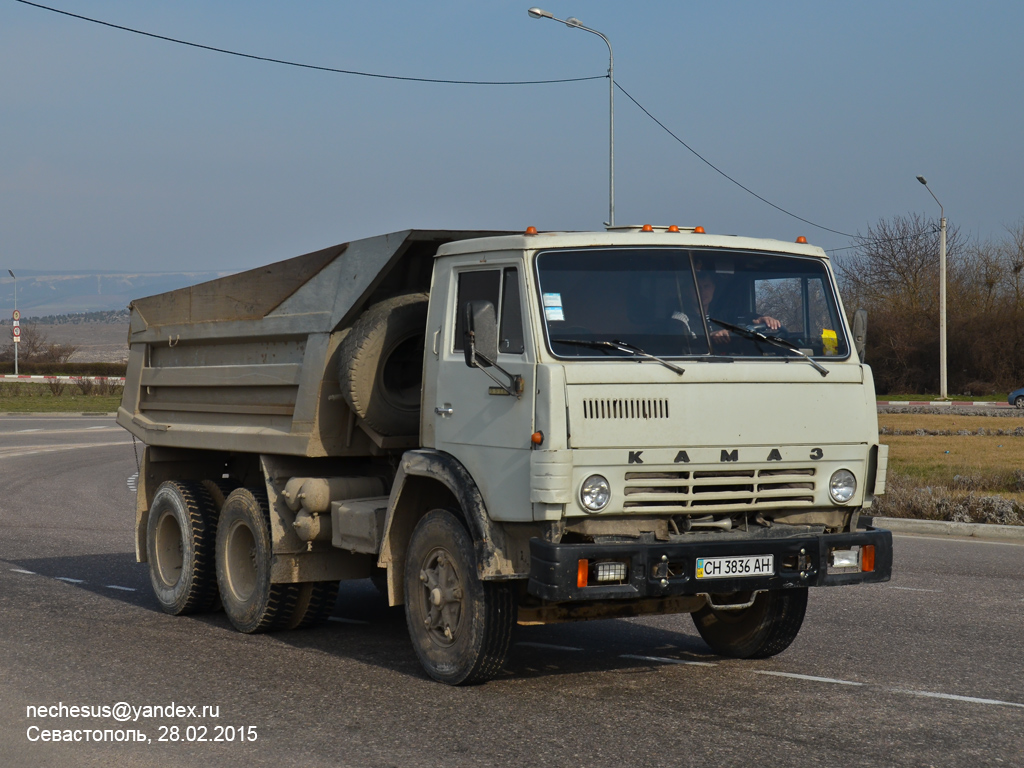 Севастополь, № СН 3836 АН — КамАЗ-55111 [551110]