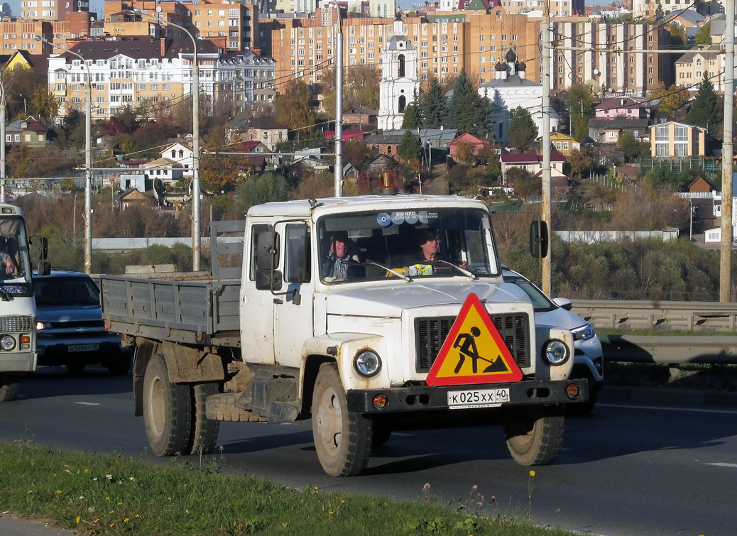 Калужская область, № К 025 ХХ 40 — ГАЗ-3309