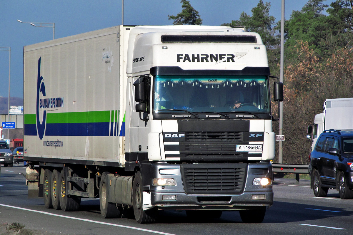 Киевская область, № АІ 1846 ВА — DAF XF95 FT