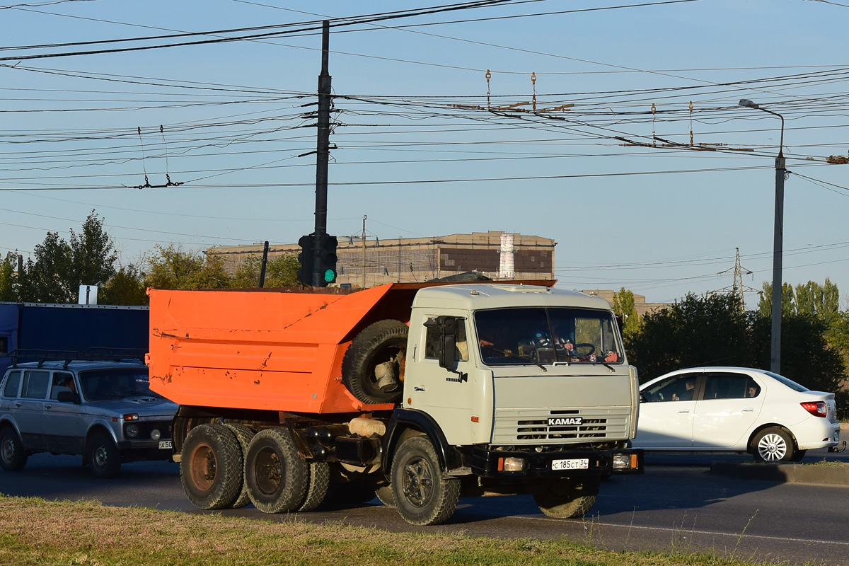 Волгоградская область, № С 185 СТ 34 — КамАЗ-55111-02 [55111C]