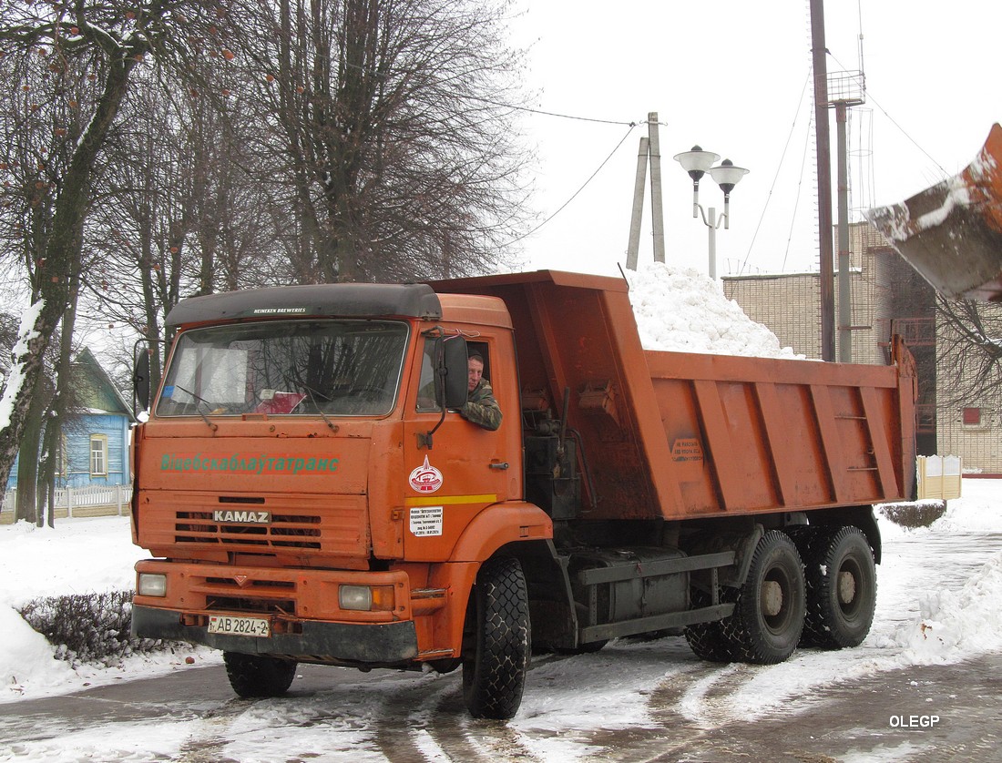 Витебская область, № АВ 2824-2 — КамАЗ-6520 (общая модель)