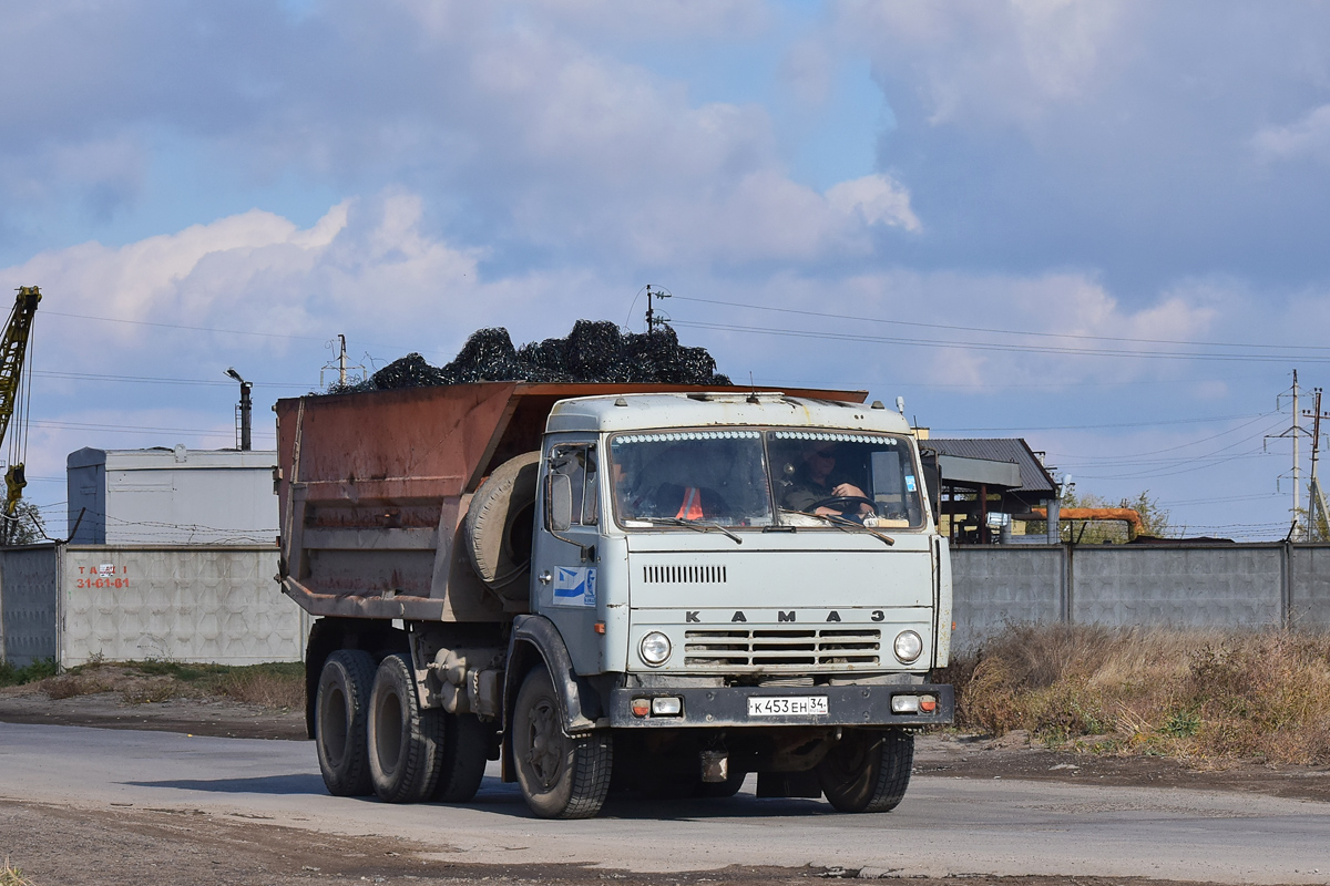 Волгоградская область, № К 453 ЕН 34 — КамАЗ-55111-01 [55111A]