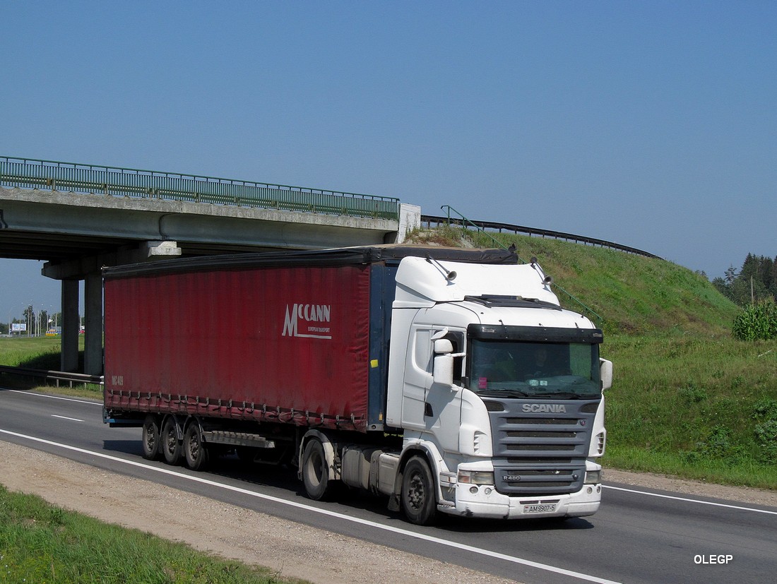 Минская область, № АМ 9907-5 — Scania ('2004) R480