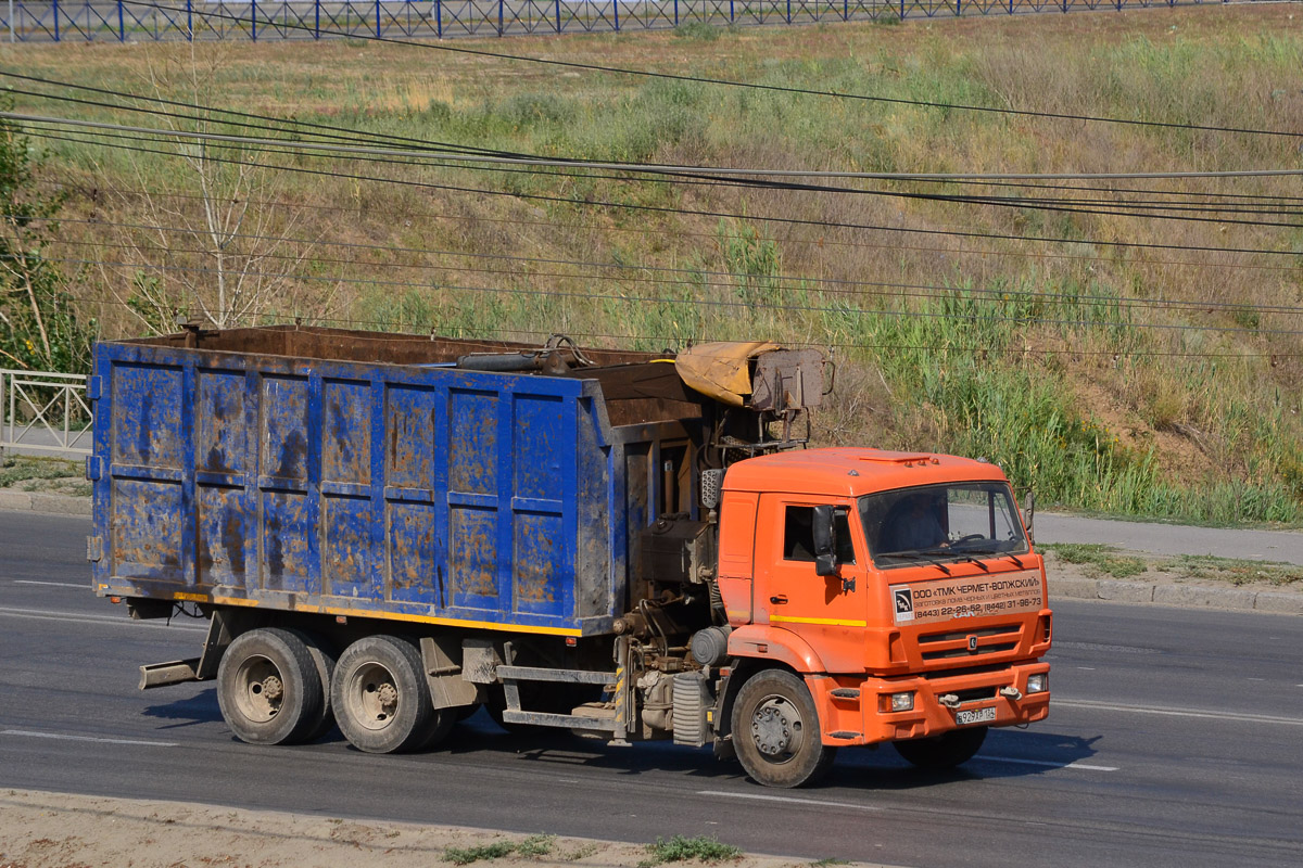 Волгоградская область, № В 929 АР 134 — КамАЗ-65115-A4