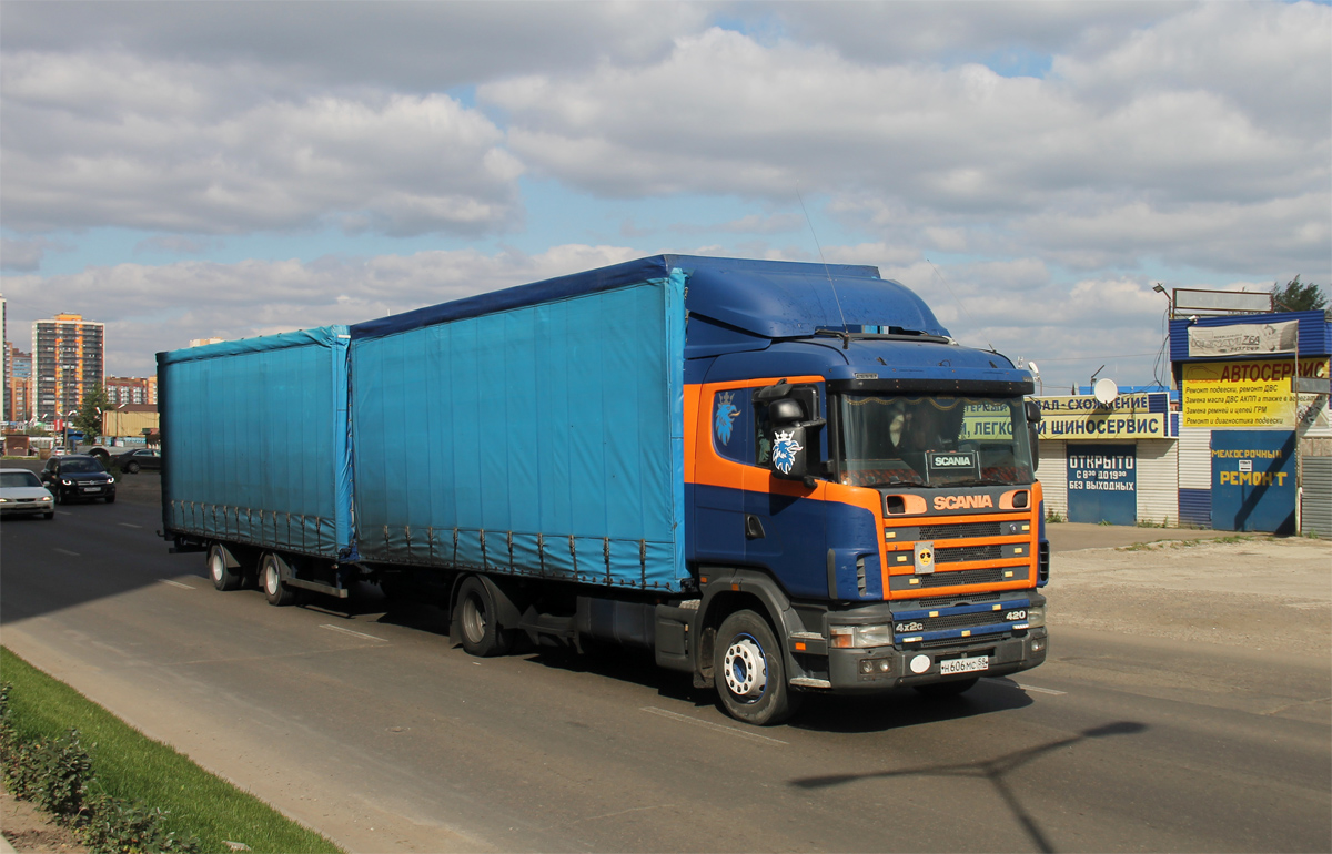 Пензенская область, № Н 606 МС 58 — Scania ('1996) R124L