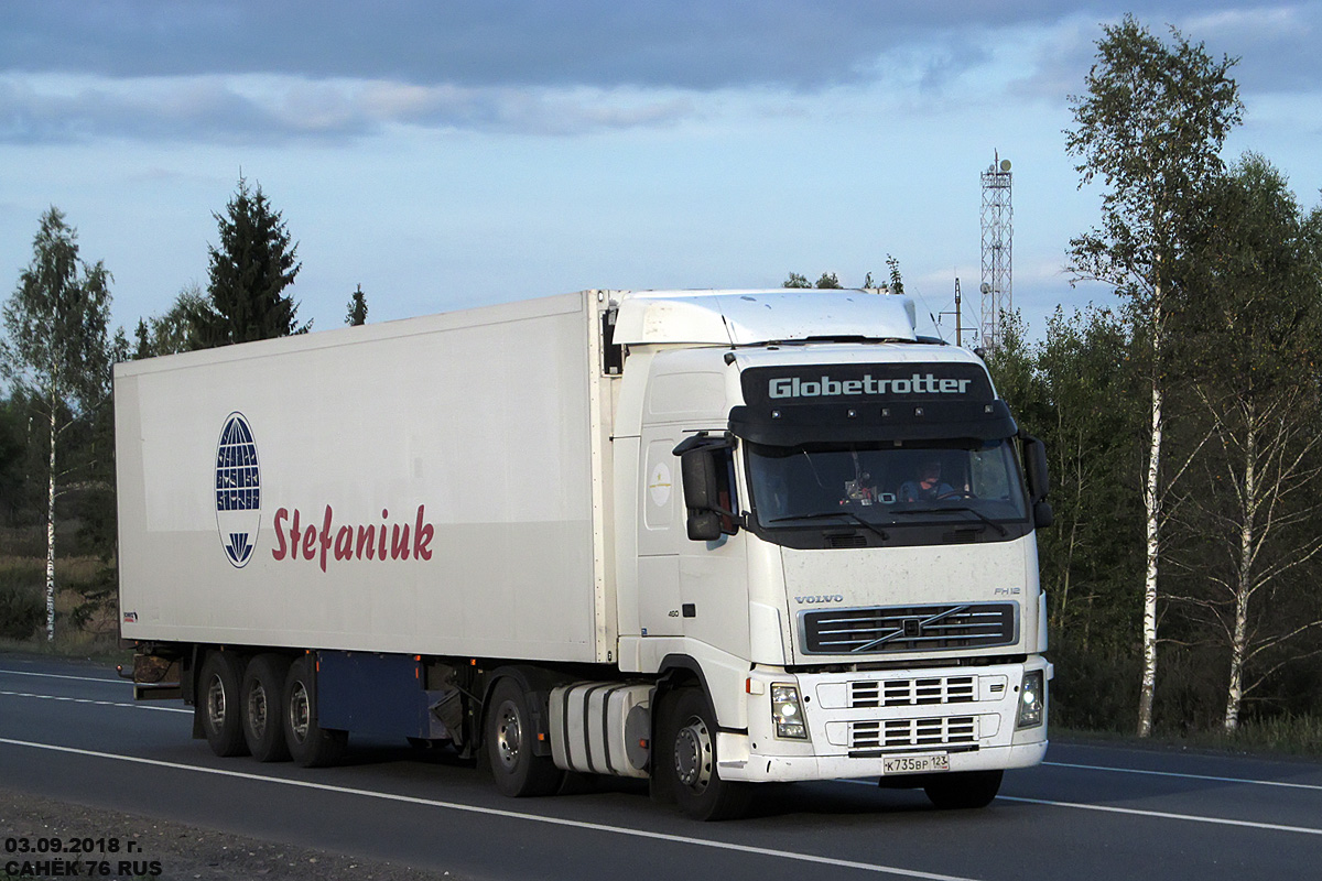 Краснодарский край, № К 735 ВР 123 — Volvo ('2002) FH12.460