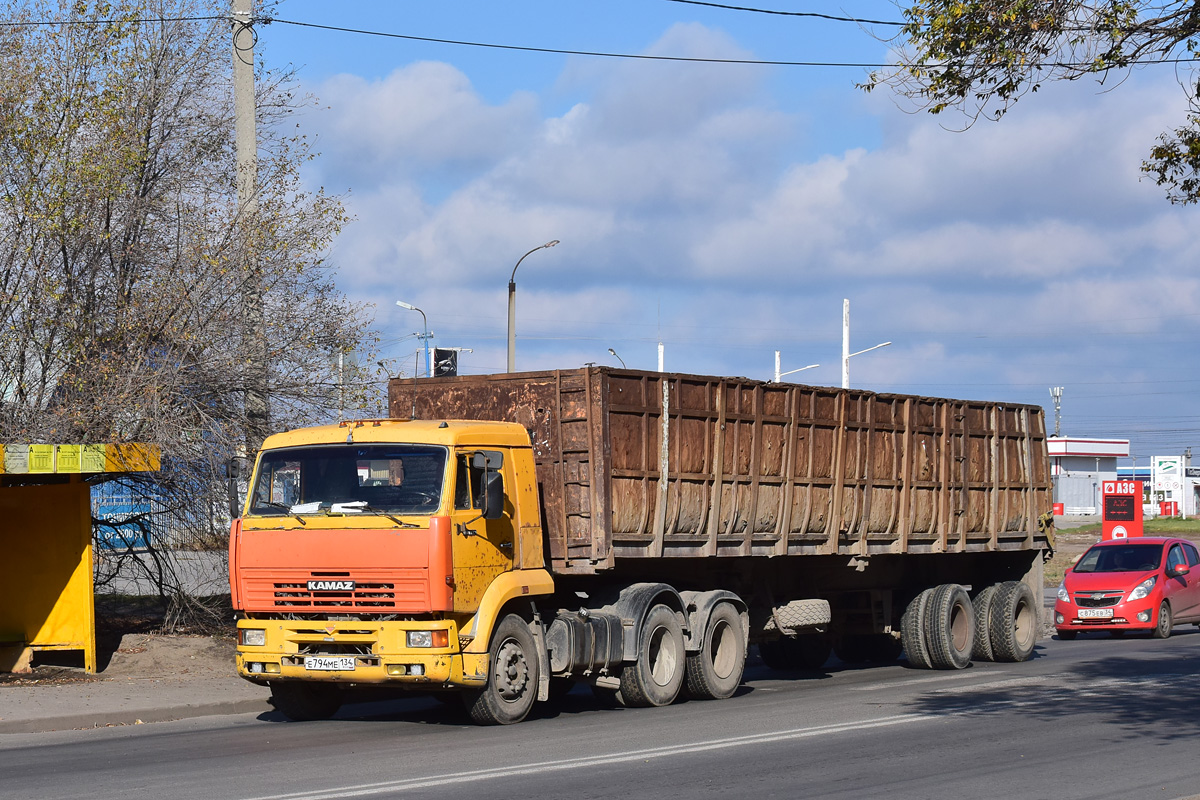 Волгоградская область, № Е 794 МЕ 134 — КамАЗ-65116 [651160]