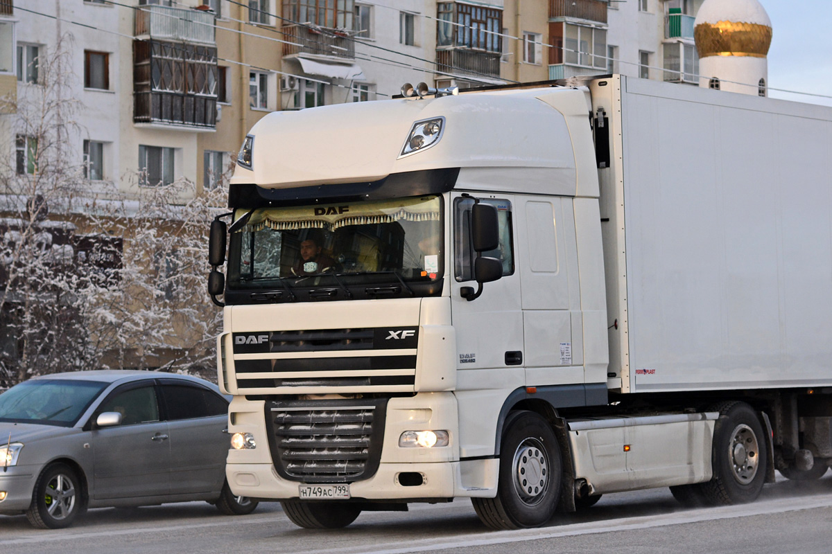 Москва, № Н 749 АС 799 — DAF XF105 FT