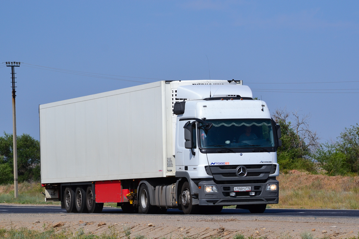 Татарстан, № У 146 РО 116 — Mercedes-Benz Actros ('2009) 1841