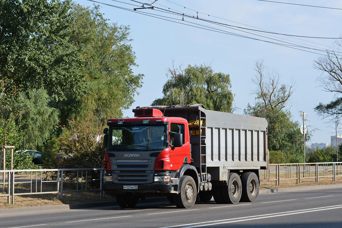 Краснодарский край, № Р 121 МК 93 — Scania ('2004) P380 Краснодарский край, № Р 121 МК 93 — Scania ('2004) P380