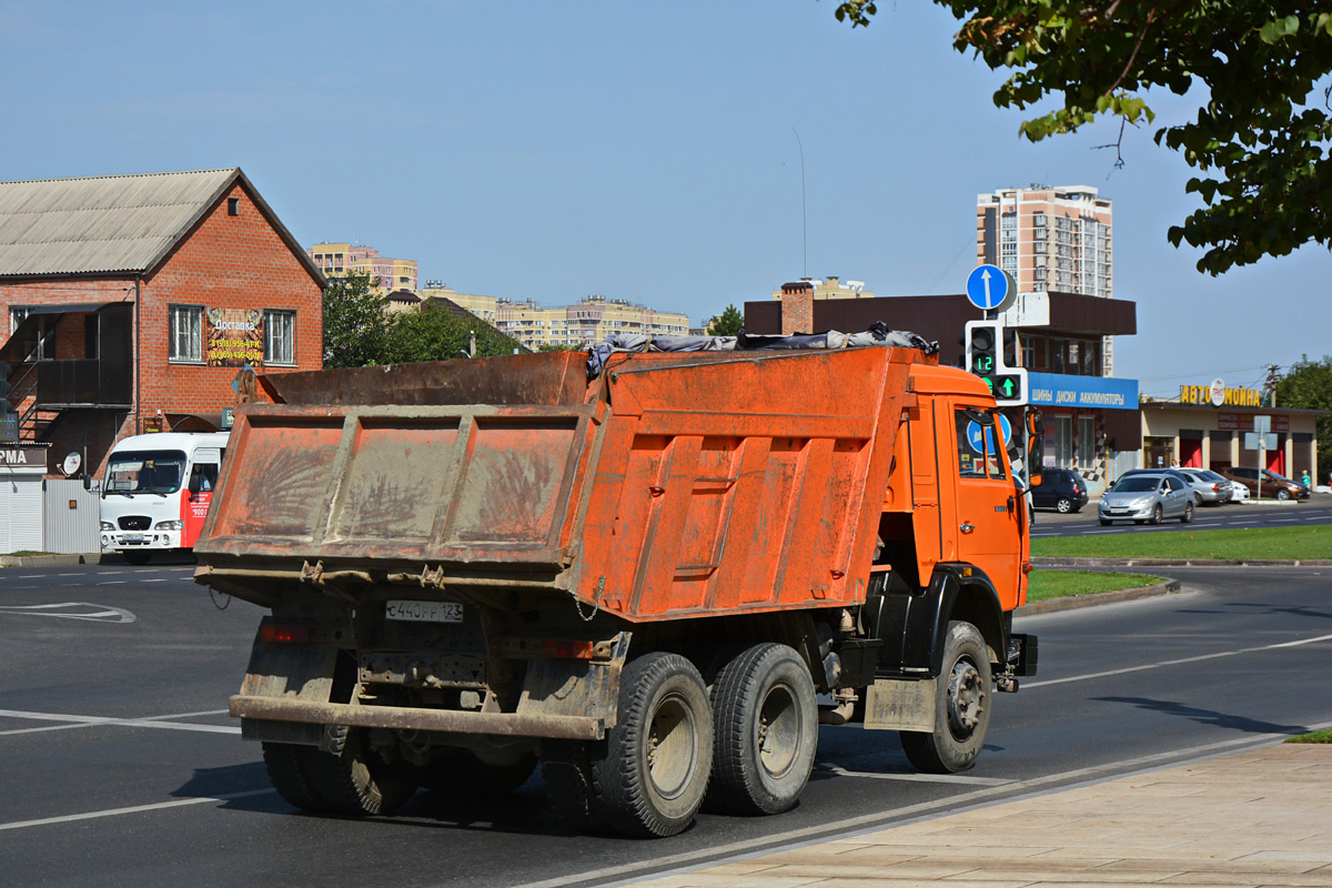 Краснодарский край, № С 440 РР 123 — КамАЗ-65115 (общая модель)