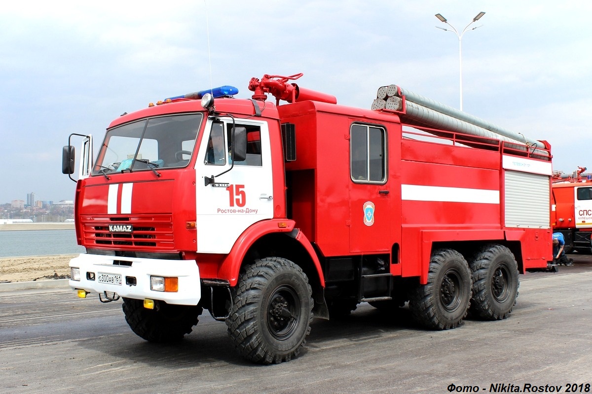 Ростовская область, № О 300 АВ 161 — КамАЗ-43114-15 [43114R]