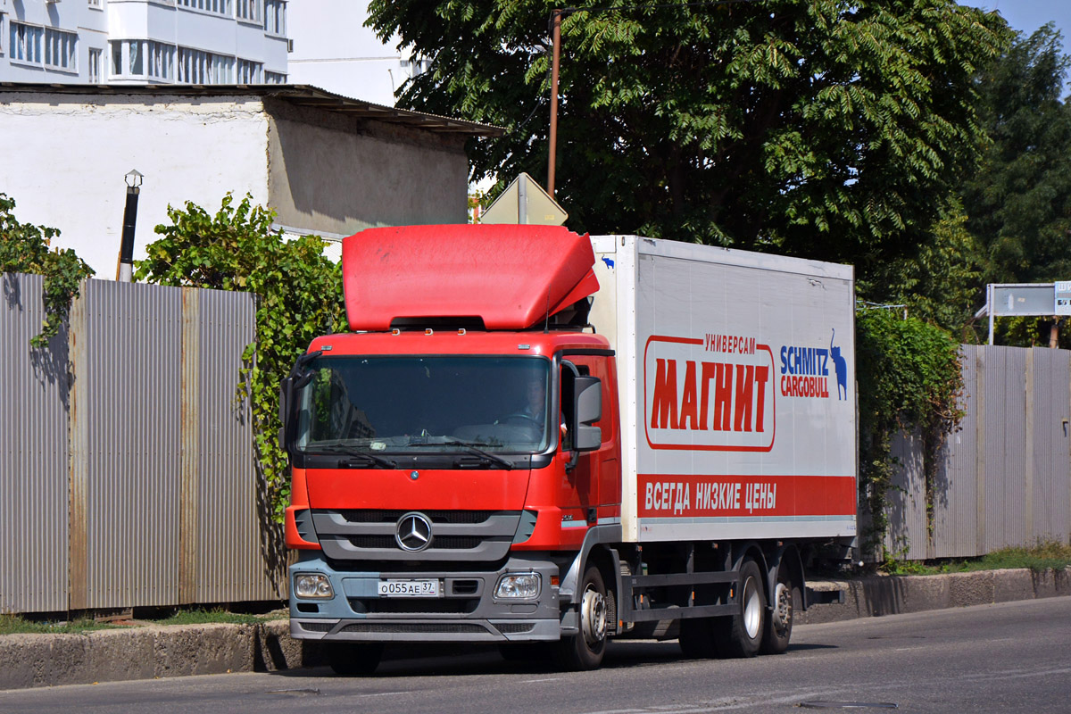 Краснодарский край, № О 055 АЕ 37 — Mercedes-Benz Actros ('2009) 2536