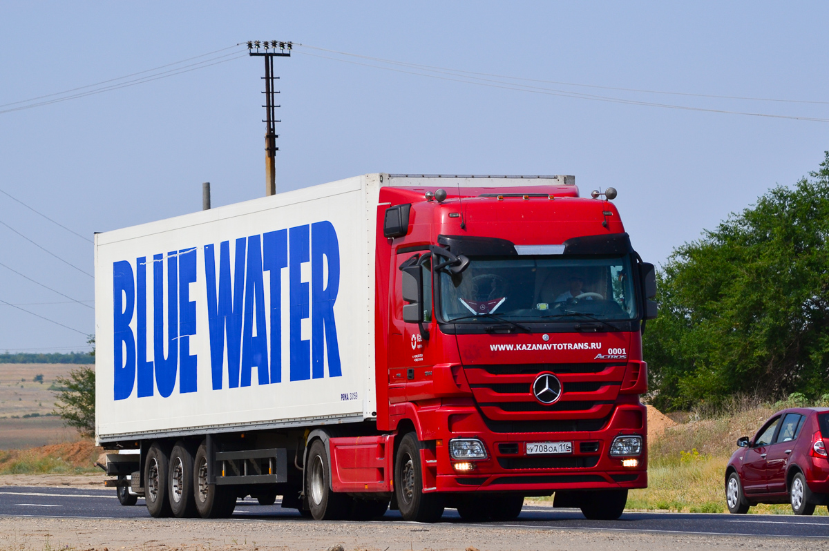 Татарстан, № 0001 — Mercedes-Benz Actros ('2009) 1844