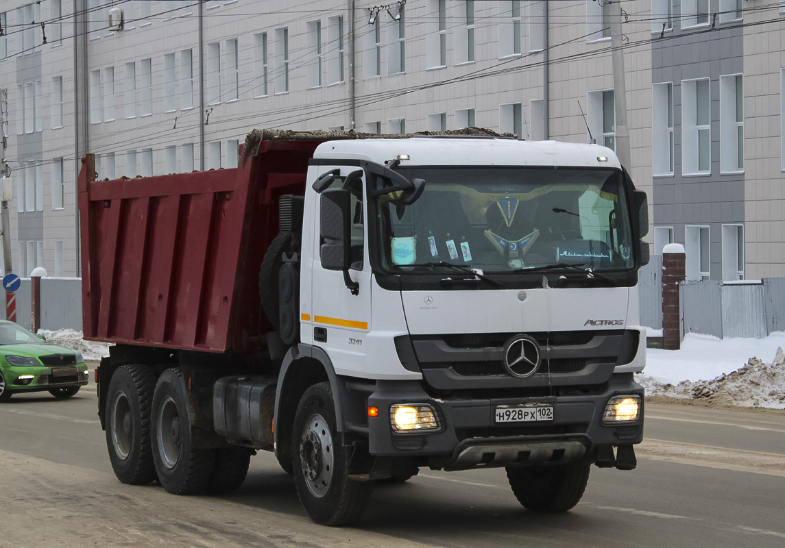 Башкортостан, № Н 928 РХ 102 — Mercedes-Benz Actros '09 3341 [Z9M]